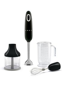 Smeg Stabmixer "HBF03", transparent (schwarz), B:6,5cm H:41,4cm T:6,5cm, Mixer, Stabmixer