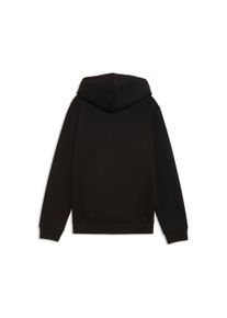 Kapuzensweatshirt Puma "ESS NATURE 20 GRAPHIC HOODIE FL", M&auml;dchen, Gr. 164, schwarz (Puma schwarz), Fleece, Obermaterial: 68% Baumwolle, 32% Polyester, gebl&uuml;mt, regular fit normal, angesetztes B&uuml;ndchen, Sweatshirts Kapuzensweatshirt, mit Kapuze, K&auml;ngurutasche, Regular Fit, f&uuml;r Jugendliche