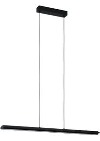 Eglo H&auml;ngeleuchte "CAMBULOS Pendellampe, Stahl und Kunststoff, IP20, Esstischlampe, Lampe", schwarz, H: 110cm, 1 Stk., Leuchten, H&auml;ngeleuchte, L93,5 x B10,5 x H110 cm, schwarz, 2X17W inkl., H&auml;ngeleuchte