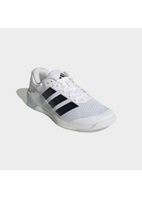 Trainingsschuh adidas Performance "DROPSET 4", Herren, Gr. 46,5, cloud wei&szlig;, core schwarz, lucid rot, Synthetik, Textil, Schuhe Trainingsschuh, f&uuml;r besseren Halt beim Gewichtstraining