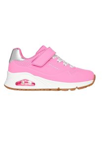 Skechers GORE-TEX lage sneakers voor kinderen (Heet Roze/Zilver)