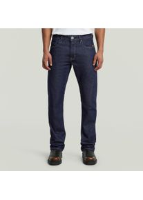 G-Star Raw Straight-Jeans G-STAR "Mosa Straight", Herren, Gr. 32, L&auml;nge 34, neo raw denim, Denim/Jeans, Obermaterial: 99% Baumwolle, 1% Elasthan, straight fit normal, Jeans Straight-Jeans, mit hellen N&auml;hten
