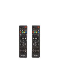 2-Pack of Universal Smart TV Remote Controls