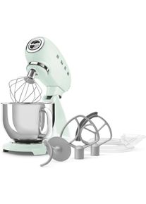 Smeg K&uuml;chenmaschine "SMF05", gr&uuml;n (pastellgr&uuml;n), B:40,5cm H:37,8cm T:22,1cm, K&uuml;chenmaschinen, K&uuml;chenmaschine