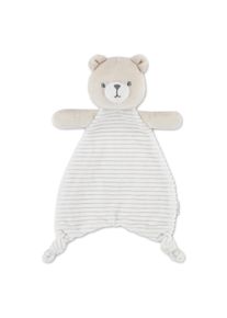 Schmusetuch HUGGIES BABYWEAR "HGHN BEAR LOVEY", Baby, beige (huggies snow wei&szlig;), Kunstfaser, Schnuffelt&uuml;cher Schmusetuch, aus Nicki - B&auml;rchen
