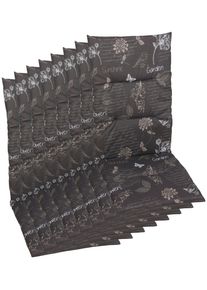 Hochlehnerauflage GO-DE "Amalfi", grau, B:48cm H:4cm T:118cm, Baumwolle, Polyester, Polyurethan, Polsterauflagen, Hochlehnerauflage, 118x48 cm