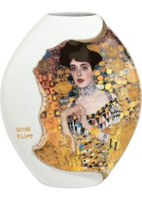 Dekovase Goebel "Adele Bloch Bauer", bunt, B:10cm H:20cm T:16,5cm, Porzellan, Vasen, Dekovase