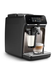 Philips Kaffeevollautomat "EP2336/40 2300 Series", schwarz (schwarz verchromt), B:24,6cm H:37,1cm T:43,3cm, Kaffeevollautomaten, mit LatteGo-Milchsystem, Kaffeevollautomat