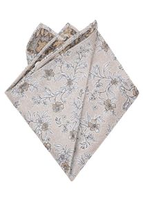 Big & Tall Sizes - Real Guyys - Pocket square in silk with floral print - 0