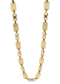 Adelia&acute;s Edelstahlkette ADELIA&acute;S "Adelia's Unisex Edelstahl Halskette" Gr. 55, gold, Halsketten, Damen, Edelstahl, Edelstahlkette