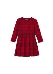 Tchibo - Kinder-Jersey-Kleid - Baby - Gr. 86/92 - schwarz/kariert
