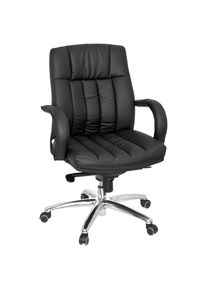 Mid.you , Schwarz , Textil , 62x113x59 cm , Wippfunktion, Sitzfl&auml;che 360&deg; drehbar ,
