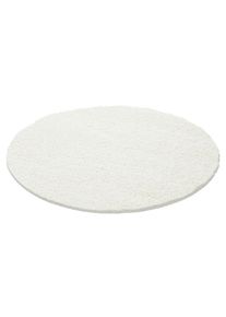 Ayyildiz , Creme , Textil , Uni , rund , Oeko-Tex&reg; Standard 100 , f&uuml;r Fu&szlig;bodenheizung geeignet, schmutzabweisend, f&uuml;r Hausstauballergiker geeignet, lichtunempfindlich, antistatisch, pflegeleicht, strapazierf&auml;hig, leicht zusammenrollbar ,