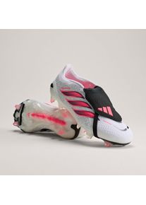 Fu&szlig;ballschuh adidas Performance "PREDATOR PRO FT FG", Gr. 46, pink (cloud wei&szlig;, solar turbo, core schwarz), Synthetik, Textil, Schuhe Fu&szlig;ballschuh, Au&szlig;ensohle f&uuml;r Rasen und feste B&ouml;den