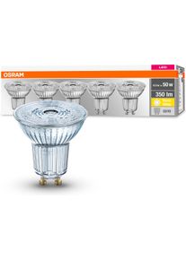 Osram LED-Leuchtmittel "LED-Reflektorlampe", Energieeffizienz: F, transparent, L:5,2cm &Oslash;:5cm, Leuchtmittel, LED-Leuchtmittel