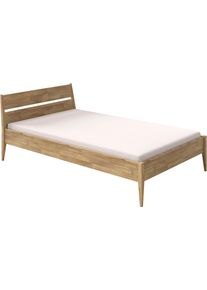 Kinderbett Paidi "STIENE in verschiedenen Gr&ouml;&szlig;en und Farben", braun (eiche massiv, eiche massiv), B:127cm H:80cm L:214cm, Betten, Kinderbett, Jugendbett mit Massivholz, pflegeleicht, langlebig, Jugendliege