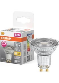Osram LED-Leuchtmittel "LED SUPERSTAR PAR16 Reflektorlampe", Energieeffizienz: E, klar, L:5,2cm &Oslash;:5cm, Leuchtmittel, LED-Leuchtmittel