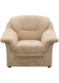 Sessel OTTO HOME "Nyborg", taupe, B:98cm H:84cm T:82cm, 100% Polyester, Sessel, Sessel
