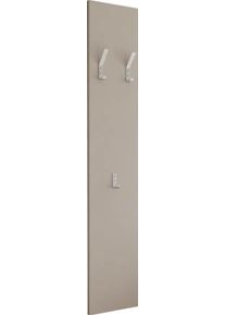 borchardt M&ouml;bel Garderobenpaneel BORCHARDT M&Ouml;BEL "Vaasa, platzsparende Wandgarderobe mit 6 Kleiderhaken", salbei, B:24cm H:140cm T:8cm, Holzwerkstoff, Garderobenpaneele, Garderobenpaneel