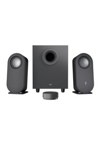 Logitech Lautsprecher "980-001348", schwarz (ohne farbbezeichnung), B:21cm H:27cm T:34cm, Lautsprecher, Lautsprecher