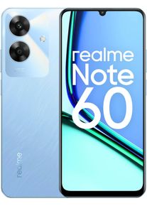 REALME Smartphone "Note 60", Energieeffizienz: A, blau (voyage blau), 128 GB, Mobiltelefone, Smartphone
