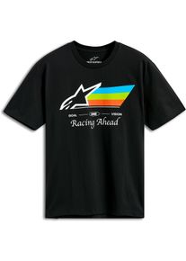 Alpinestars Trifecta CSF, t-shirt , color: Black/Blue/Green/Orange , size: XXL