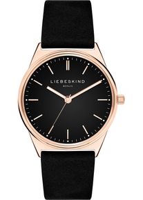 Quarzuhr Liebeskind Berlin "LT-0297-LQ", rosa (schwarz), Armbanduhren, Damen, Quarzuhr