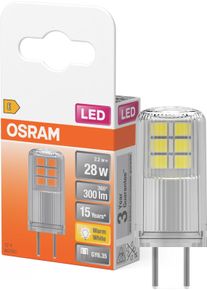 Osram LED-Leuchtmittel "LED PIN Lampe", Energieeffizienz: E, klar, &Oslash;:1,4cm, Leuchtmittel, LED-Leuchtmittel