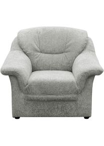 Sessel OTTO HOME "Nyborg", silber, B:98cm H:84cm T:82cm, 100% Polyester, Sessel, Sessel