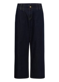 Stoffhose Culture "Casual Hose CUmiran", Damen, Gr. 28, N-Gr, blau (rinse wash), Obermaterial: 70% Baumwolle CO. 28% Polyester PES. 2% Elasthan EL., Hosen Stoffhose