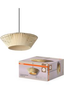 Osram Pendelleuchte "Decor Stripes", beige, &Oslash; 40,5cm, 1 Stk., Leuchten, Fassung E27, Stahl und Polyester, Pendelleuchte