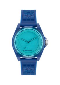 Solaruhr adidas originals "PROJECT FOUR SOLAR", blau, Armbanduhren, Damen, Solaruhr, Quarzuhr, Armbanduhr, Herrenuhr, Damenuhr, Resinarmband