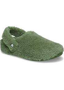 Crocs Classic Cozzzy Polyester Army Groene Slippers