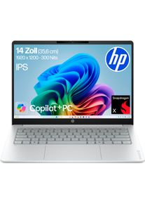 HP Notebook "OmniBook 3 14-hz0351ngx", glacier silber, 16 GB RAM 512 GB SSD, X, Windows 11 Home, Notebooks, Notebook