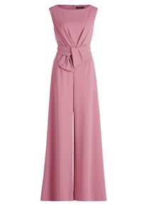 Jumpsuit Vera Mont "Jumpsuit mit weitem Bein", Damen, Gr. 34, EURO, rosa (desert rose), Obermaterial: 95% Polyester PES. 5% Elasthan EL., Overalls Jumpsuit