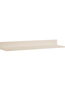 Wandregal YUNY BY PAIDI "in verschiedenen Farben, 80 cm Breite, Schweberegal", beige (cashmere, beige), B:80cm H:9cm T:20cm, Holzwerkstoff, Regale, Wandregal, stabiles H&auml;ngeregal aus Holz, 20 Kg Tragkraft, Wandboard
