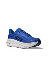 Laufschuh Hoka One One "BONDI 9", Herren, Gr. 42,5, cobalt blau, ultramarine, Synthetik, Textil, Schuhe Laufschuh, atmungsaktives Mesh-Obermaterial, leicht profiliertes Laufsohlenprofil