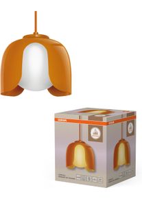 Osram Pendelleuchte "Decor Corolle", orange, &Oslash; 20cm, 1 Stk., Leuchten, Fassung E27, Stahl und Glas, Pendelleuchte