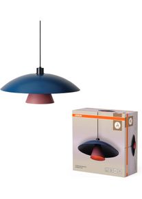 Osram Pendelleuchte "Decor Flying Mushroom Pendant", blau, rosa, &Oslash; 50cm, 1 Stk., Leuchten, Fassung E27, Stahl, Pendelleuchte
