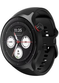 Motorola Smartwatch "moto watch", schwarz (schwarz, matte schwarz), 3,6 &Prime;, wechselbar, Smartwatches, Smartwatch