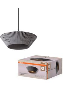 Osram Pendelleuchte "Decor Stripes", grau (dunkelgrau), &Oslash; 40,5cm, 1 Stk., Leuchten, Fassung E27, Stahl und Polyester, Pendelleuchte