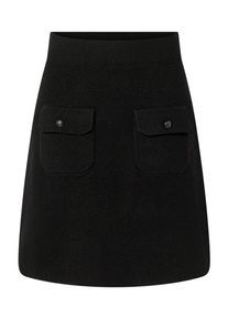 JOOP! Midirock JOOP "Kurta", Damen, Gr. 42, schwarz, Obermaterial: 48% Nylon, 27% Viskose, 20% Wolle, 5% Kaschmir, R&ouml;cke Midirock
