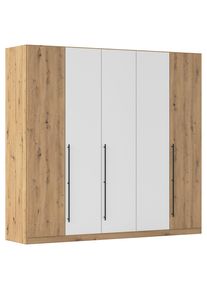 M&Ouml;BELIX M&ouml;belix , Wei&szlig;, Eiche Artisan , Holzwerkstoff , 5 F&auml;cher , 3 Schublade(n) Schubladen , 226x210x54 cm , in verschiedenen Gr&ouml;&szlig;en erh&auml;ltlich, in verschiedenen Holzdekoren erh&auml;ltlich ,