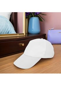 1Set Plain White Kids Baseball Caps Blank Toddler White Hat Painting Baseball Cap Kit DIY Birthday Party Craft Art Activity