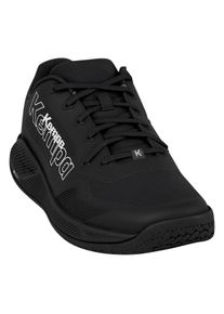 Hallenschuh Kempa "Hallen-Sport-Schuhe Kourtfly Three", Herren, Gr. 9, schwarz, Obermaterial: 100% Textilmaterial TEXMAT., Schuhe Hallenschuh