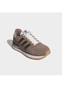 Sneaker adidas originals "ZX 500 RS", Damen, Gr. 47, frozen lemon, braun, ftwr wei&szlig;, Leder, Textil, Schuhe Sneaker