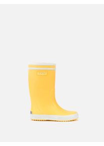 Gummistiefel Aigle "Lolly-Pop 2", Kinder, Gr. 38, gelb (gelb, wei&szlig;), Obermaterial: 100% Naturkautschuk NaRubber., Schuhe Gummistiefel