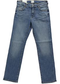 Straight-Jeans Mustang "Damen Style Crosby Relaxed Straight", Damen, Gr. 32, L&auml;nge 30, 623 mittelblau, Denim/Jeans, 99% Baumwolle, 1% Elasthan, straight fit, Jeans Straight-Jeans