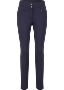 Stretch-Hose Sportalm KITZB&Uuml;HEL, Damen, Gr. 46, N-Gr, schwarz deep water, Web, Obermaterial: 86% Polyamid, 14% Elasthan, unifarben, lang, Hosen Stretch-Hose, mit schmalem Bein, figurschmeichelnde Schnittf&uuml;hrung