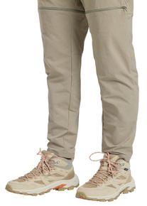Wanderstiefel Jack Wolfskin "VOJO TOUR TEXAPORE MID W", Damen, Gr. UK8-EU42, Normalschaft, beige (seal), Obermaterial: Synthetik. Obermaterial 2: Textilmaterial. Futter: Polyester, Schuhe Wanderstiefel, Wanderschuh, wasserdicht, mittelhoher Schaft